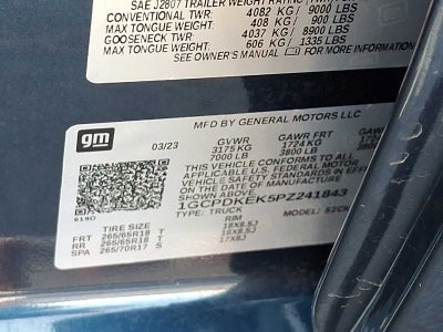 2023 Chevrolet Silverado 1500 LT