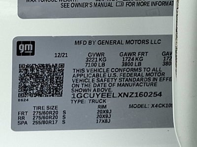 2022 Chevrolet Silverado 1500 LTD RST