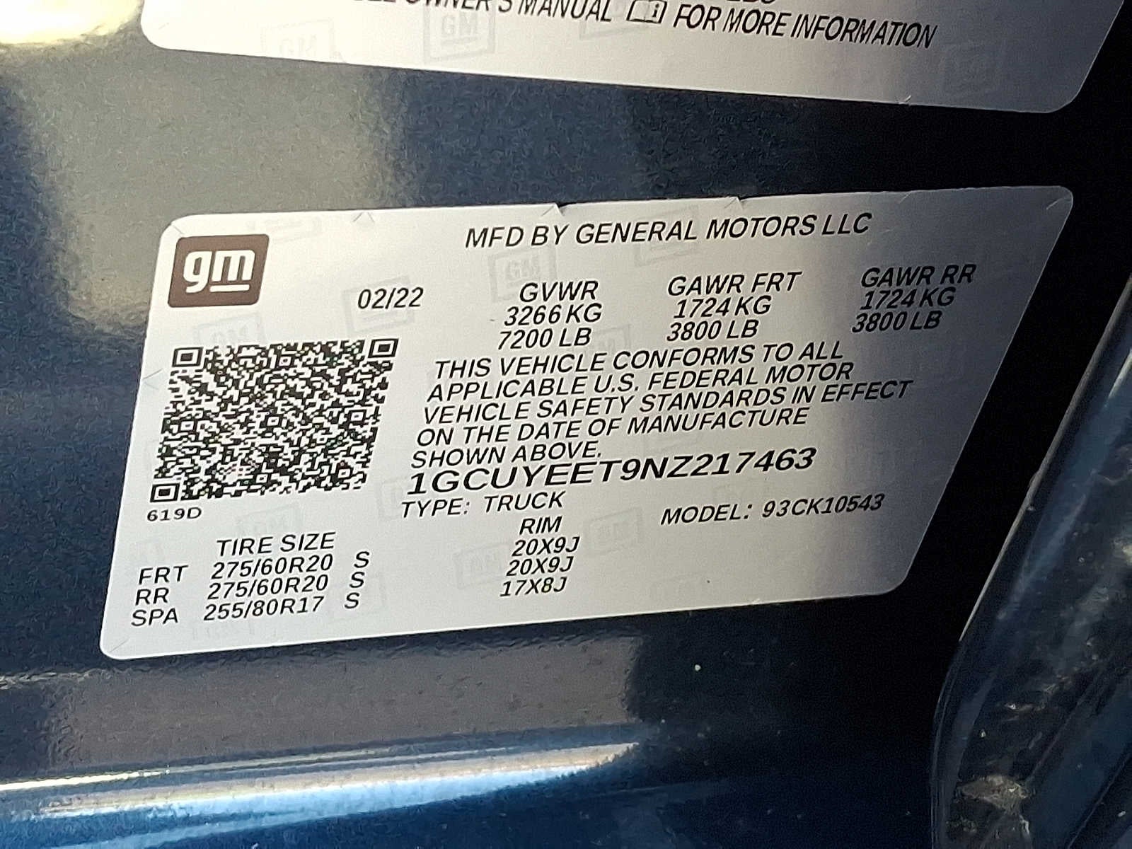 2022 Chevrolet Silverado 1500 LTD RST