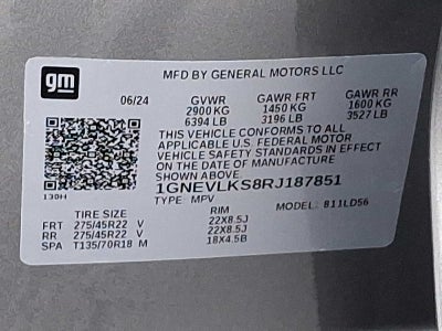 2024 Chevrolet Traverse RS