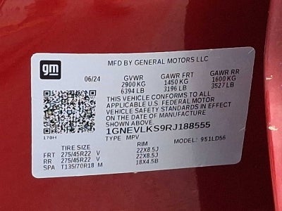 2024 Chevrolet Traverse RS