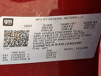 2024 Chevrolet Traverse RS
