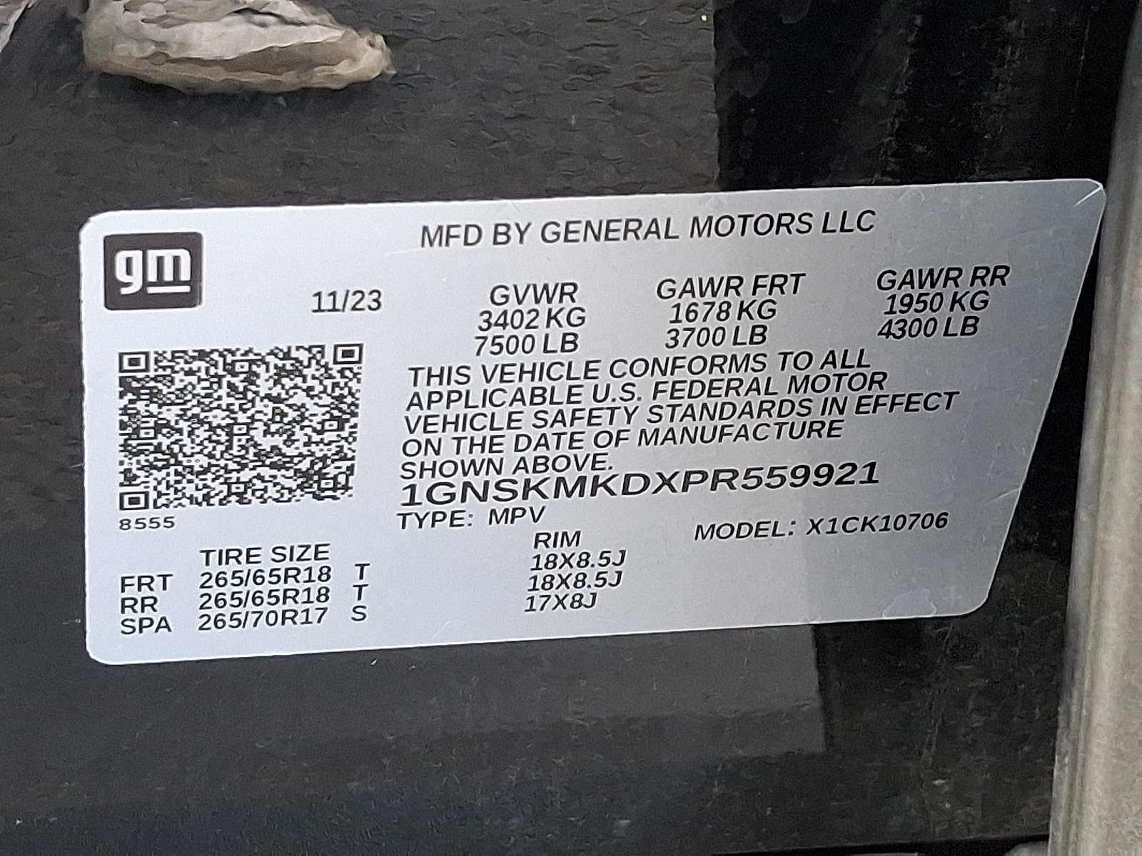 2023 Chevrolet Tahoe LS