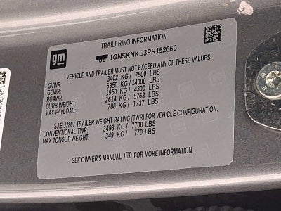 2023 Chevrolet Tahoe LT