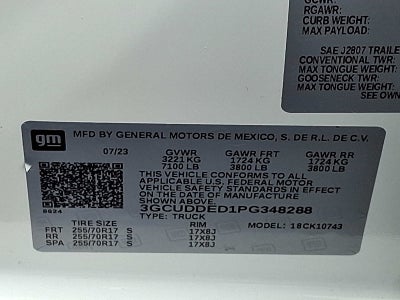 2023 Chevrolet Silverado 1500 LT