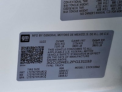 2023 Chevrolet Silverado 1500 ZR2