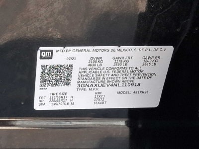 2022 Chevrolet Equinox LT