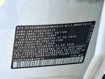 2022 Volkswagen Tiguan SE R-Line Black