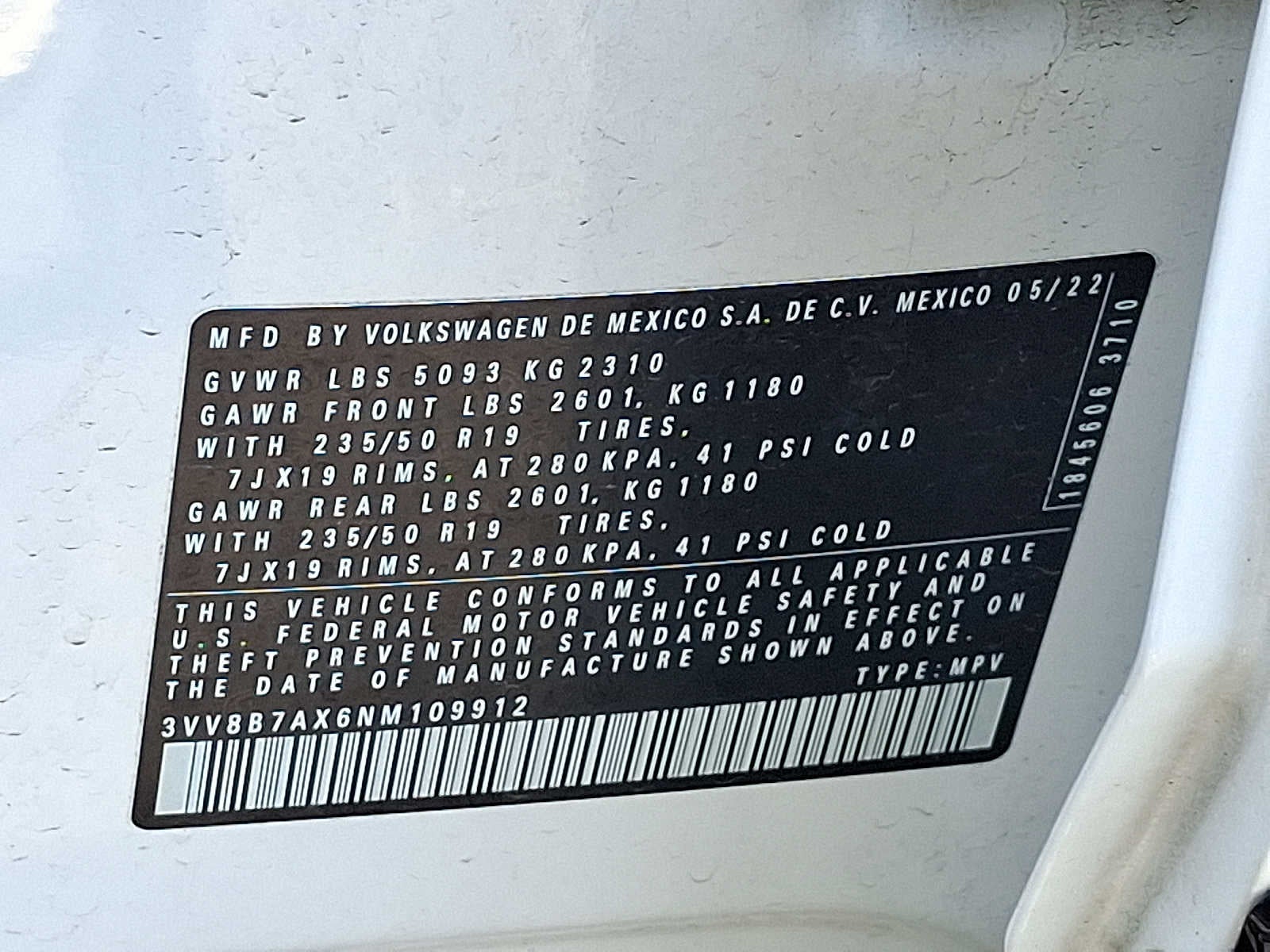 2022 Volkswagen Tiguan SE R-Line Black