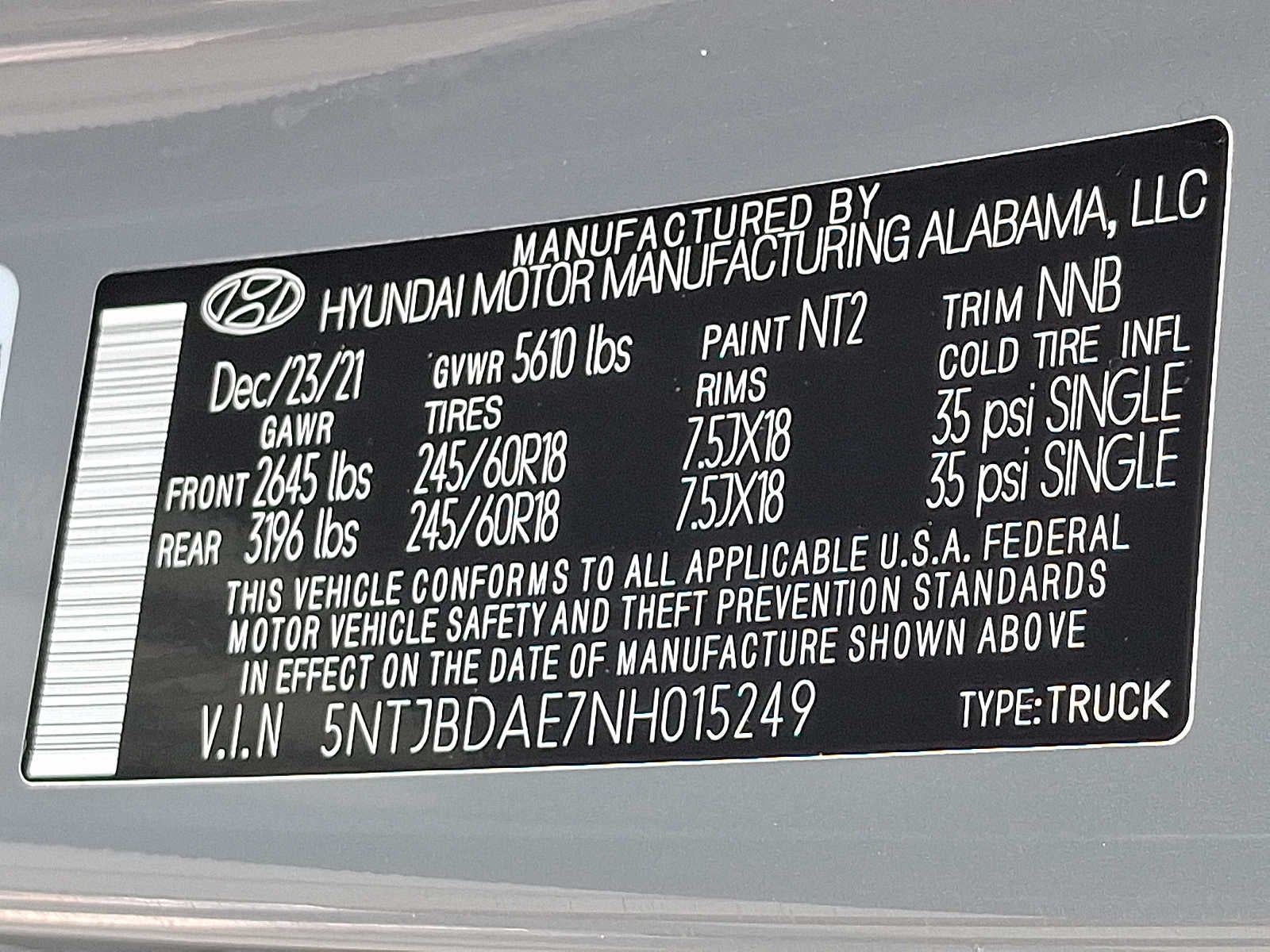 2022 Hyundai Santa Cruz SEL