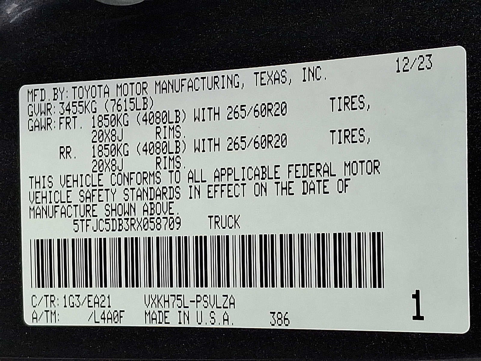 2024 Toyota Tundra 4WD Limited Hybrid