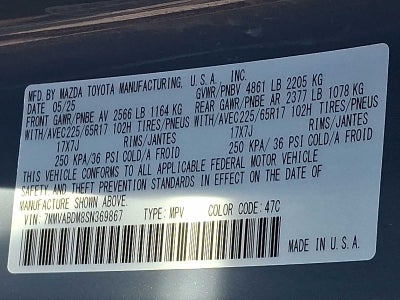 2025 Mazda Mazda CX-50 2.5 S Premium Package