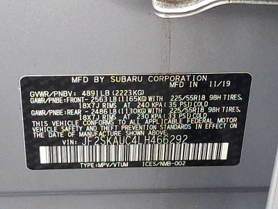 2020 Subaru Forester Limited