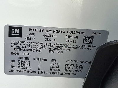 2021 Chevrolet Trailblazer RS