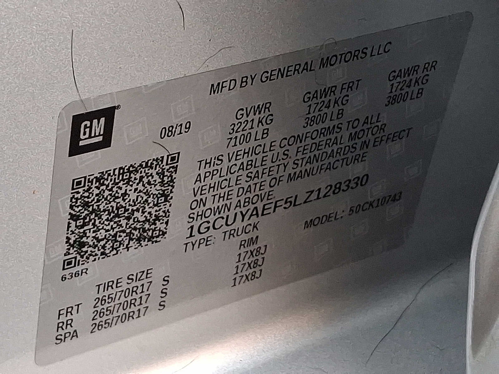 2020 Chevrolet Silverado 1500 WT