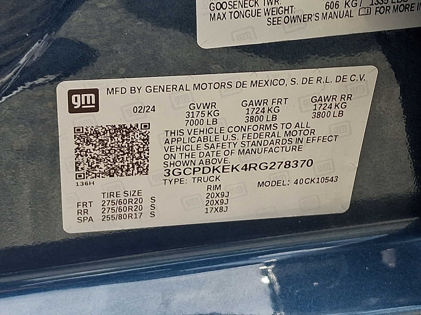 2024 Chevrolet Silverado 1500 LT (2FL)