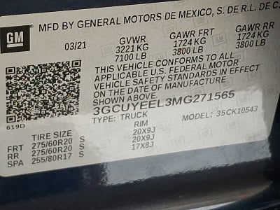 2021 Chevrolet Silverado 1500 RST