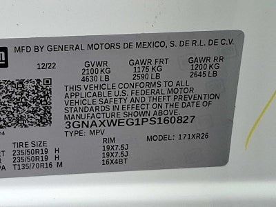 2023 Chevrolet Equinox RS