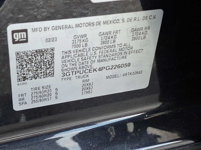 2023 GMC Sierra 1500 Elevation