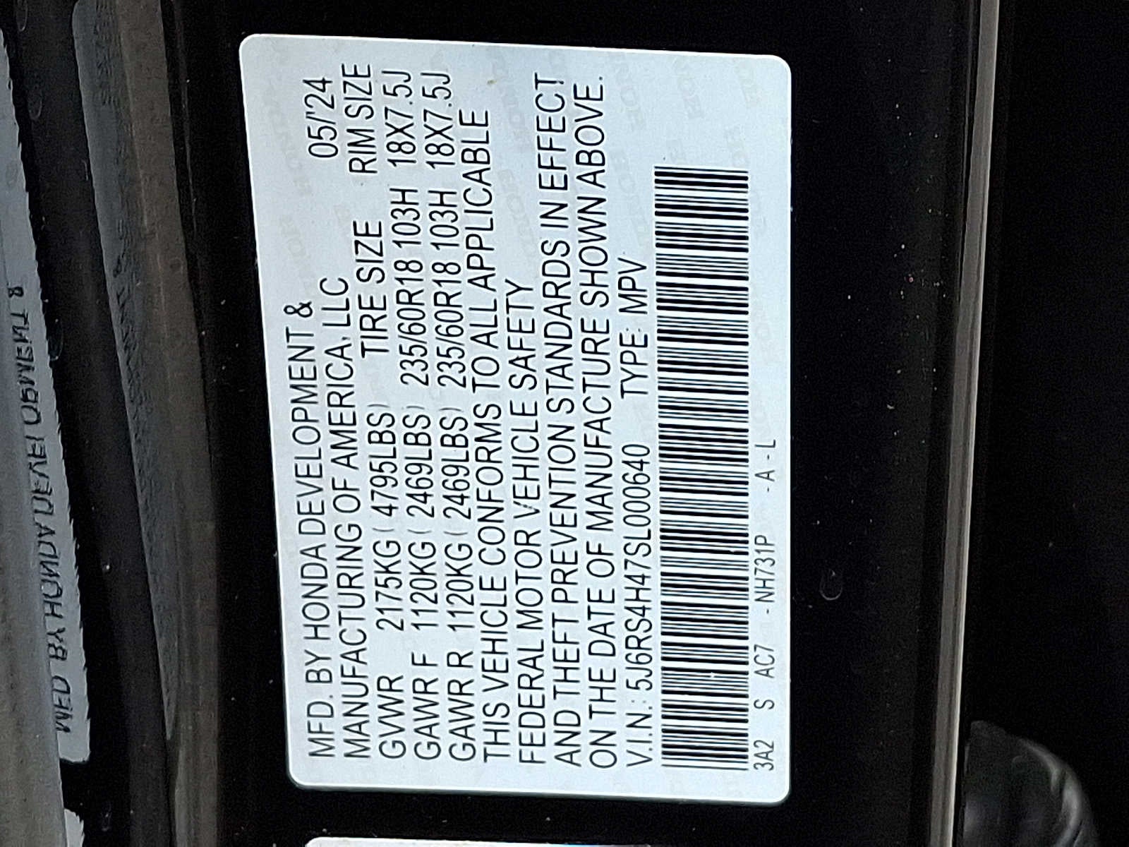 2025 Honda CR-V EX