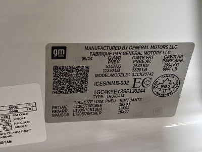 2025 Chevrolet Silverado 2500 HD ZR2