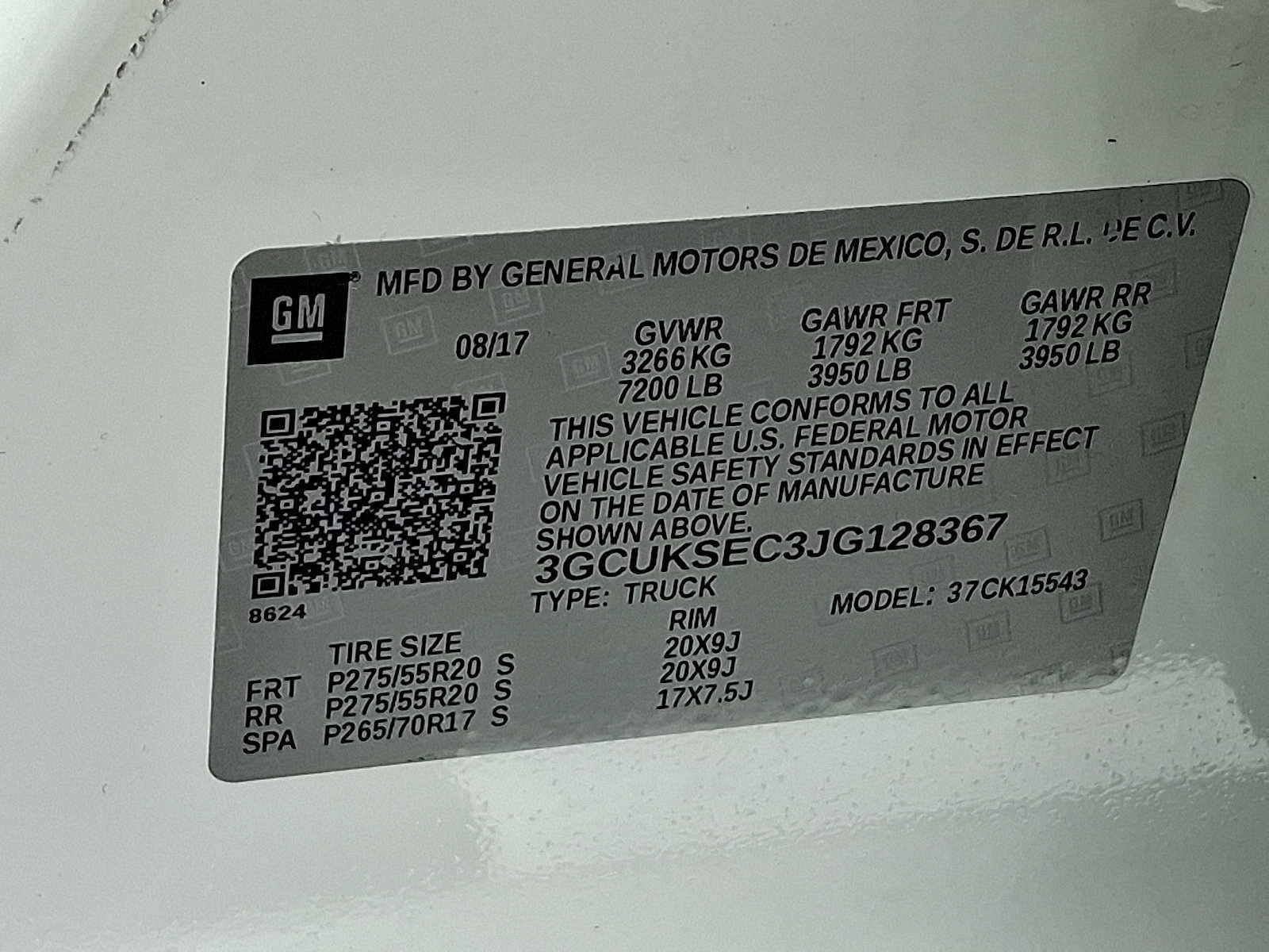 2018 Chevrolet Silverado 1500 LTZ