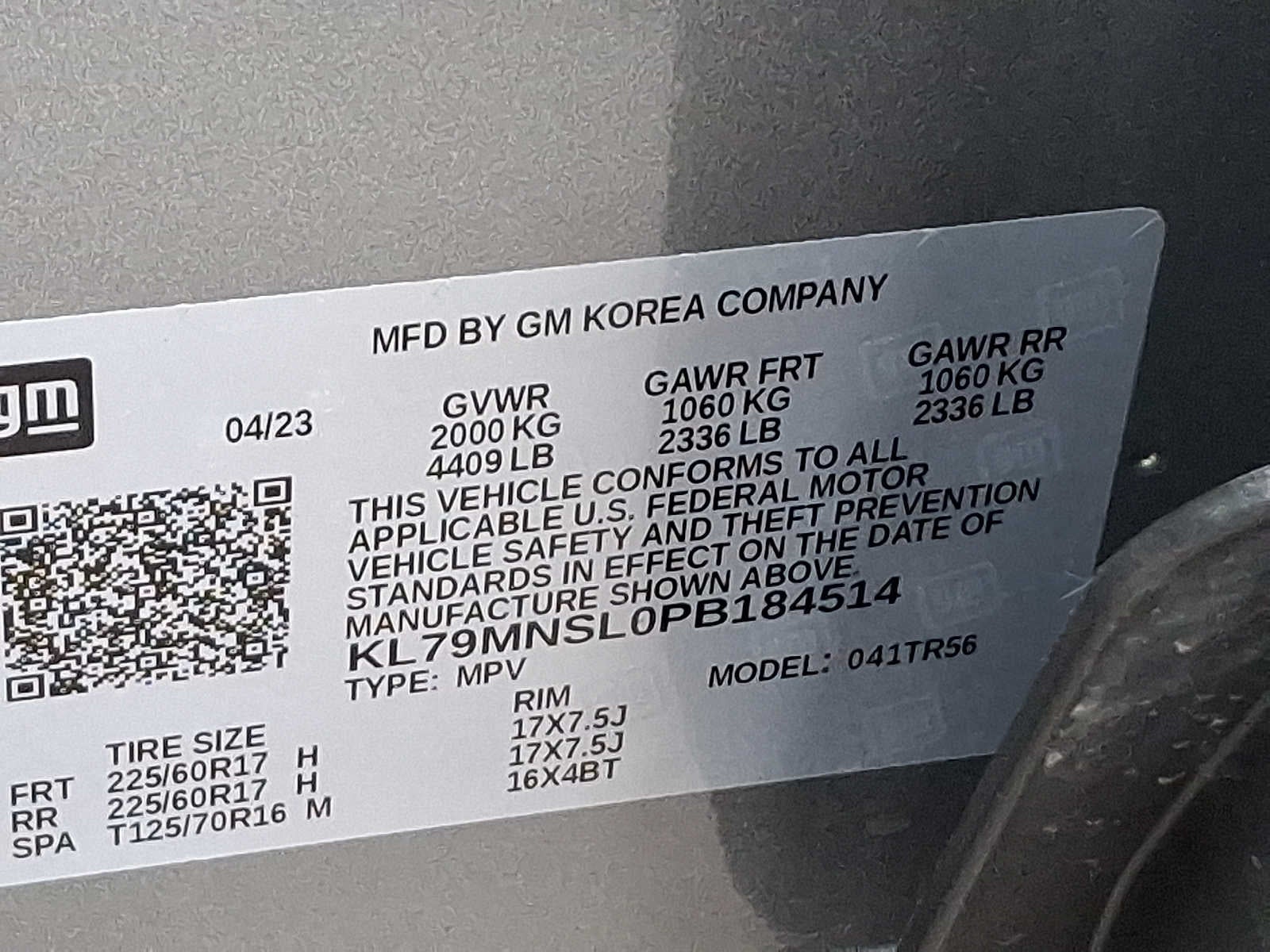 2023 Chevrolet Trailblazer LS