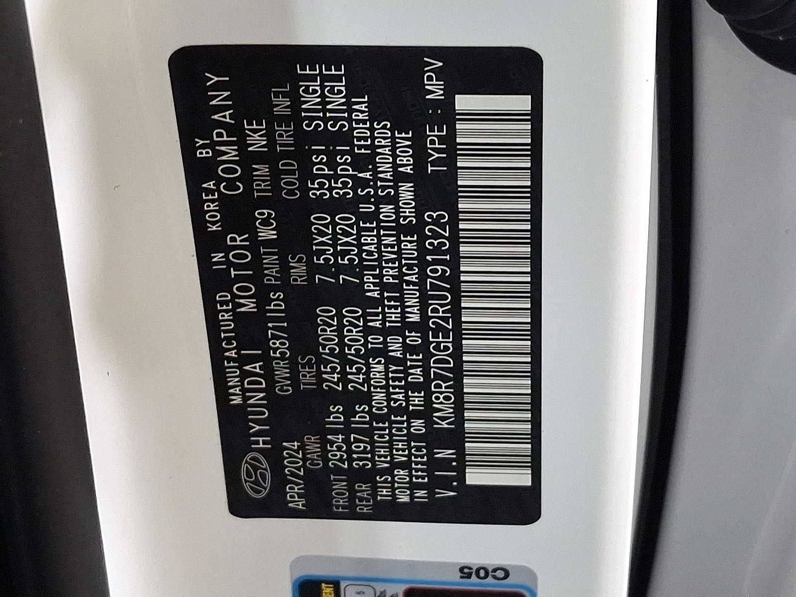 2024 Hyundai Palisade Calligraphy Night Edition