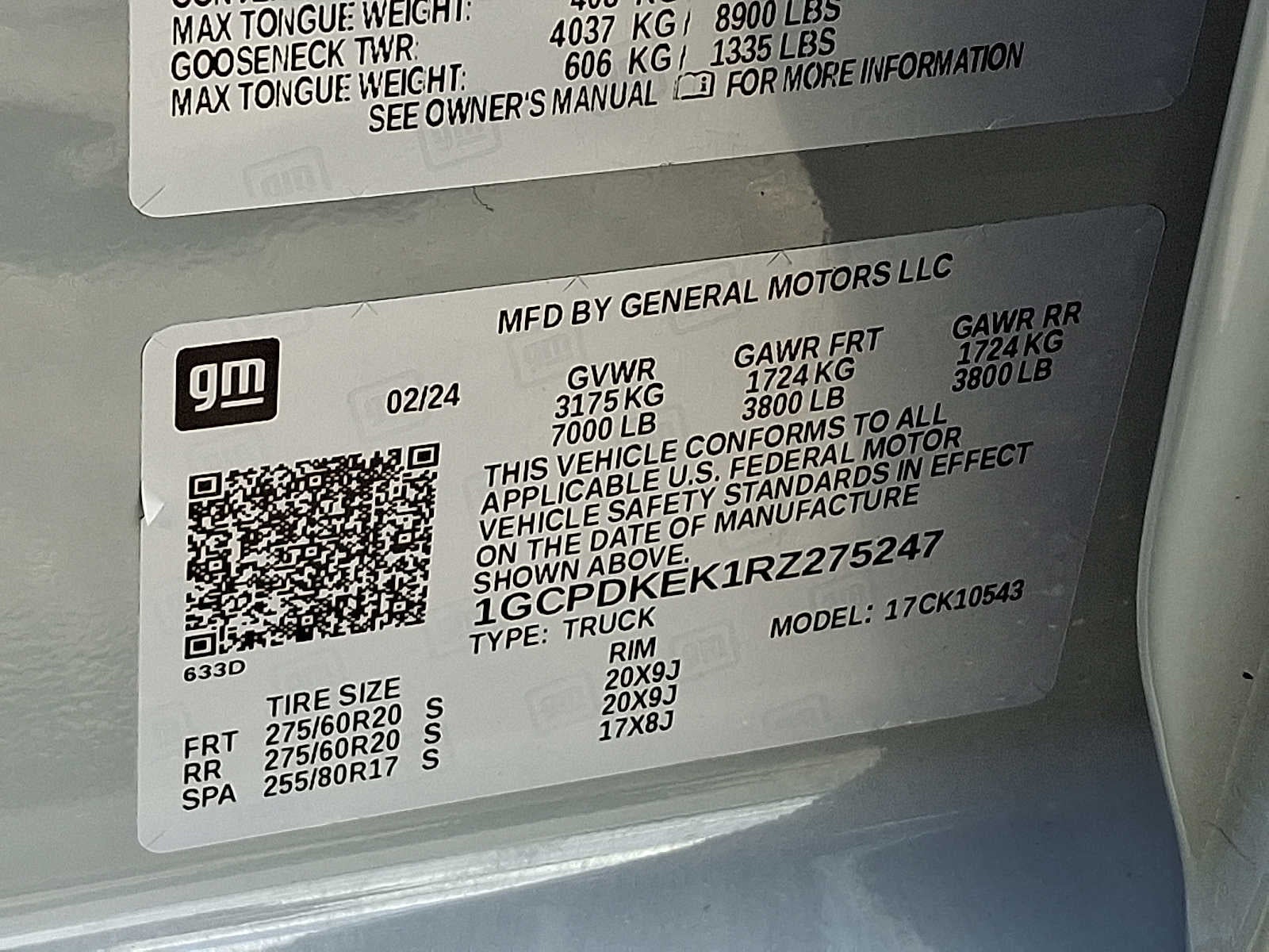 2024 Chevrolet Silverado 1500 LT (2FL)