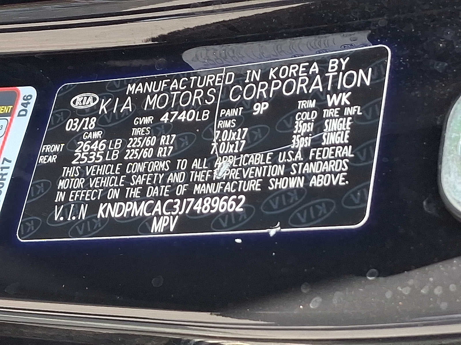 2018 Kia Sportage LX
