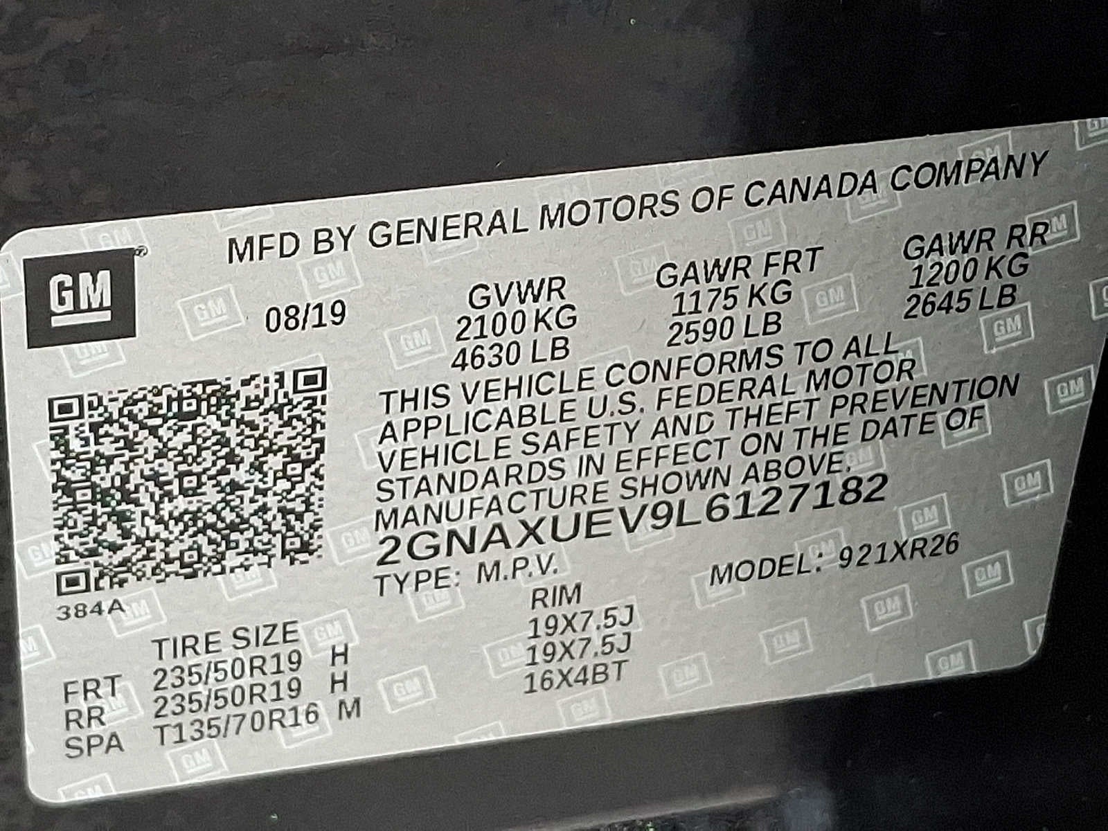 2020 Chevrolet Equinox LT