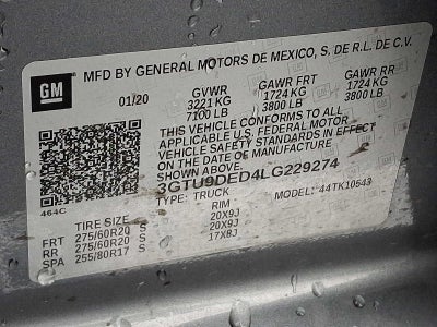 2020 GMC Sierra 1500 SLT