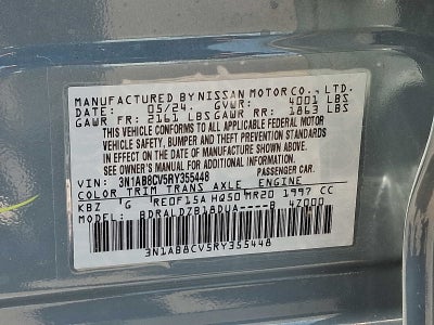 2024 Nissan Sentra SV