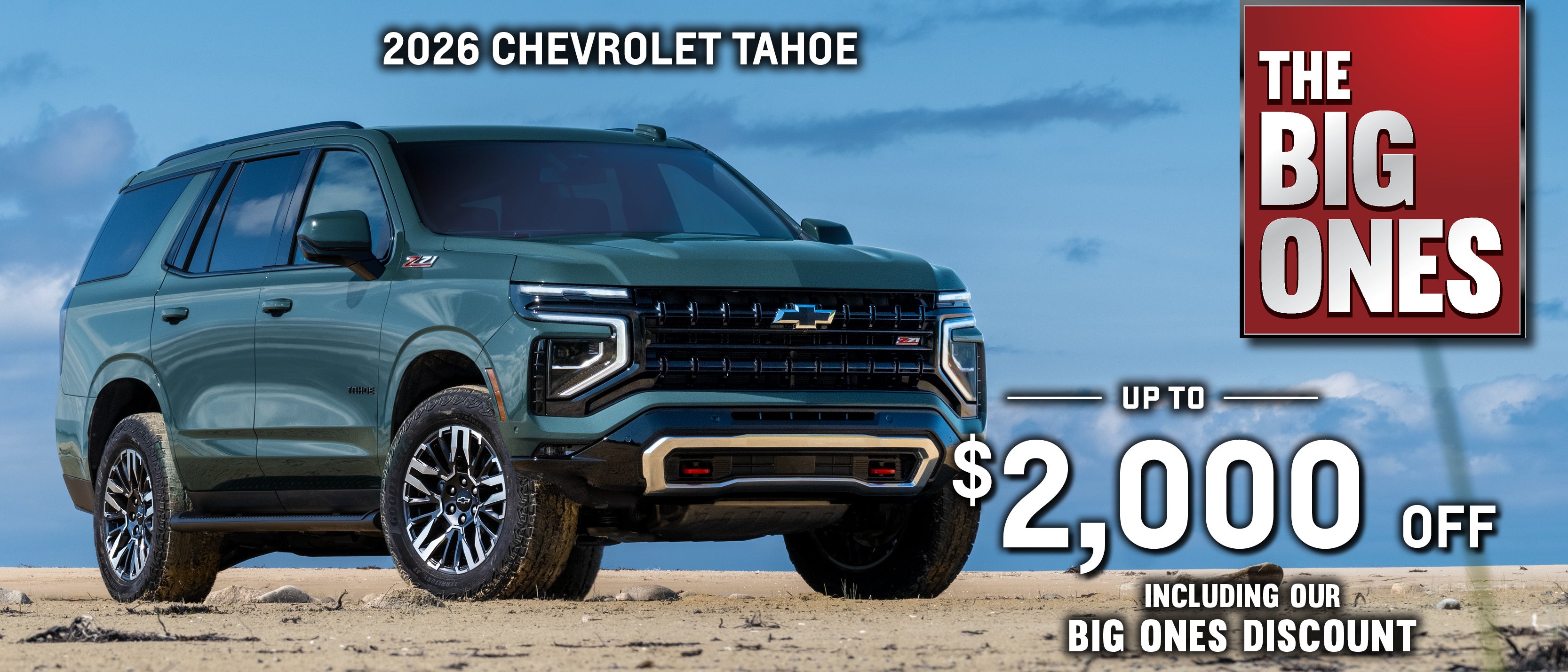 2026 CHEVROLET TAHOE