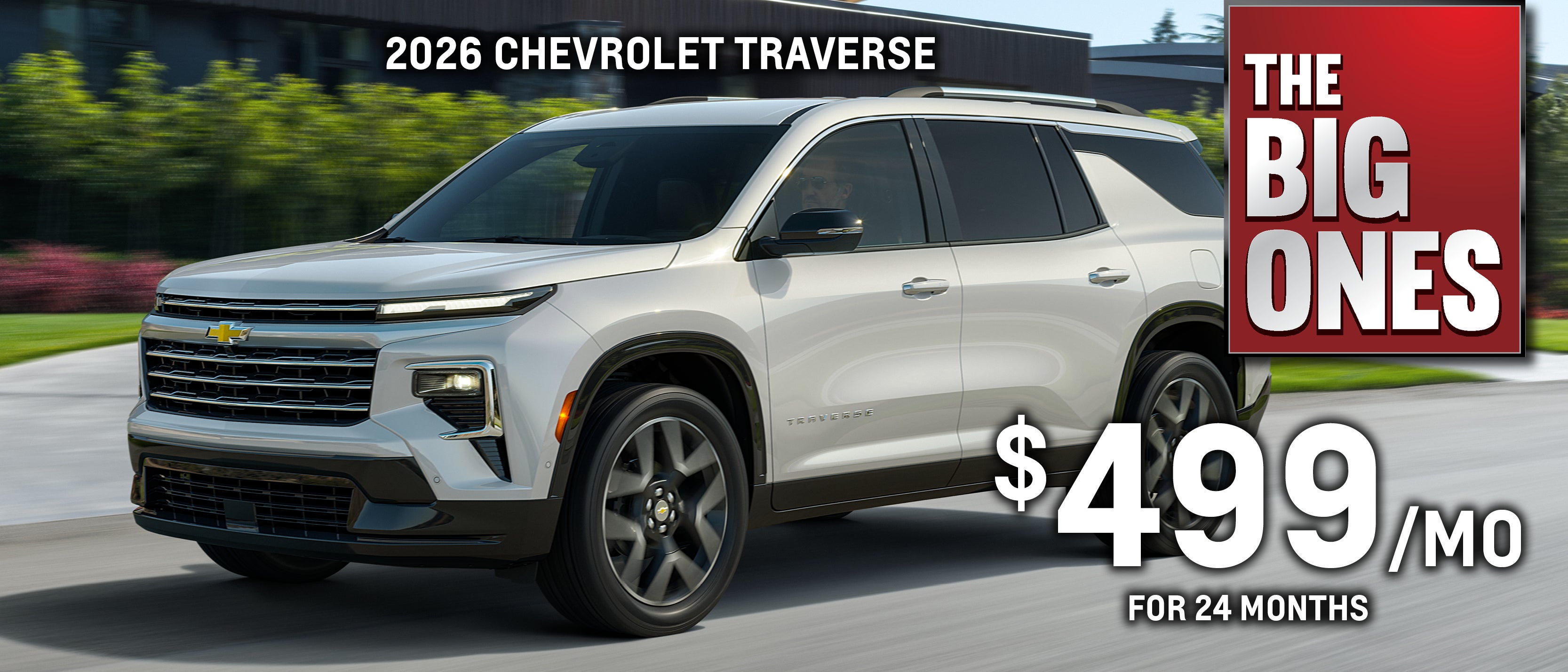 New 2026 Chevrolet Traverse