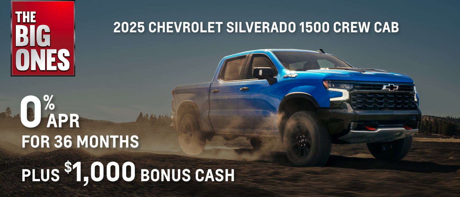 2025 Chevrolet Silverado 1500 Crew Cab APR Offer