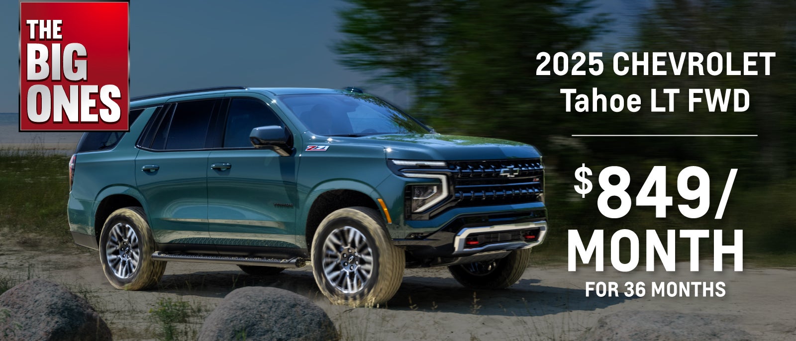 2025 Chevrolet Tahoe LT Lease Offer