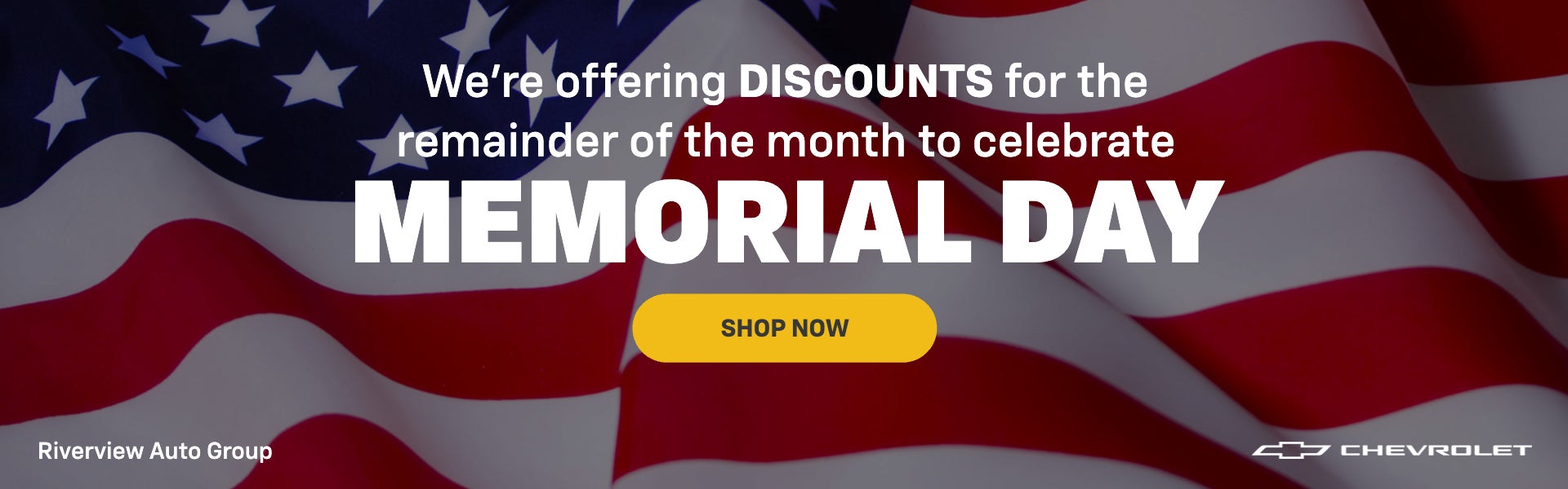 Memorial Day Discount